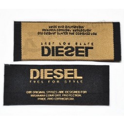 Factory custom woven clothing labels for garment