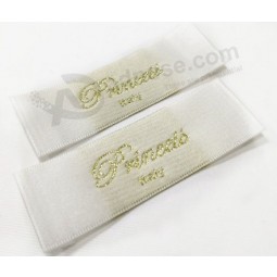 China supplier woven satin label main clothes label