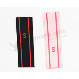 Garment brand woven labels size labels for clothing