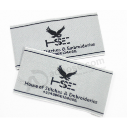 Private label custom clothing sew on woven label