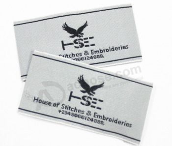 Private label custom clothing sew on woven label