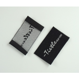 Shoe woven labels cloth label manufacturer China