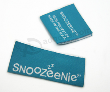 Fabric name labels t shirt clothing woven labels