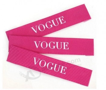 High Density Woven Clothing Tags Label For Garment
