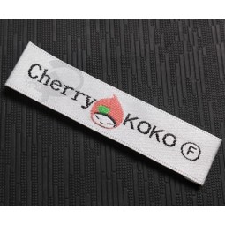 Soft material custom main woven labels for kid clothing