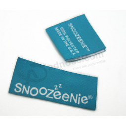 Fashion custom woven clothing neck labels for garment
