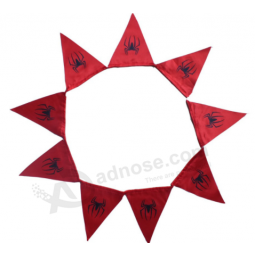 Super quality non-toxic triangle bunting flag custom