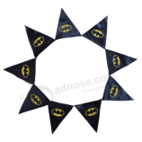 Cheap promotional custom halloween festival pennant flag with high quality and any size