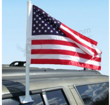 Polyester nationales Auto Fenster Flagge billig Großhandel
