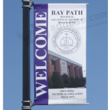 Custom printing lamp pole street vinyl banner