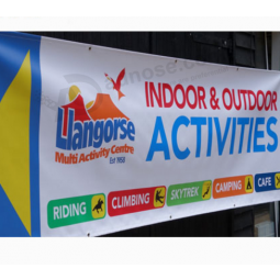 OuTdoor pvc banner opknoping vinyl banner op maaT