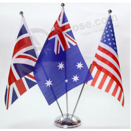 Best Selling Polyester Table Desk National Flag