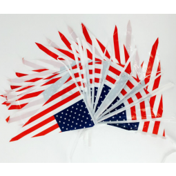 专业定制印刷装饰美国国旗彩旗