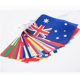 Decorative polyester England bunting hanging string flag