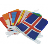 All countries string flag custom national bunting flag