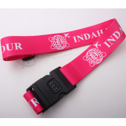 Promotional Personalized Code Lock Luggage Strap Belts