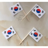 Printed Paper Cocktail Wooden Toothpick Flag Wholesale