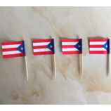 Essen dekorative puerto rico toothpick fahnen hersteller