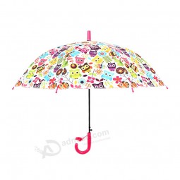 El paraguas promocional de los niños del maTerial del pvc del fabricanTe de China de la alTa calidad con el silbido