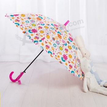 높은 품질의 아이 스트레이트 우산 사용자 지정 만화 자식 우산