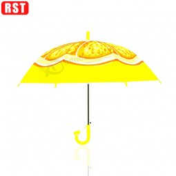 High quality promotional wholesale cheap umbrella kids fruit umbrella for children with your logo