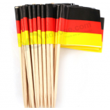 Minipapiermarkierungsfahne-Zahnstocher-Deutschland-Flaggengewohnheit