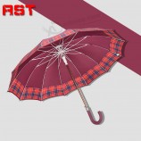 WinddichTe exTra sTerke sTorm proTecTor mega ribs rechTe parasol prinT paraplu