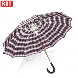Wholesale high quality outdoor aluminium alloy Chinese straight vintage umbrella with your logo