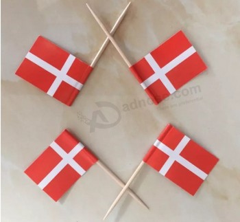 Populaire decoratieve papieren tandenstoker vlaggen te koop
