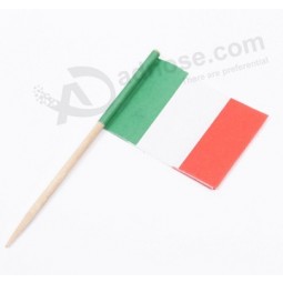 Custom Food Pick National Flag Toothpick for Promotion