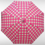 Christmas gift fashion geometric aesthetics patterns parasols women 5 folding umbrella cell phone umbrella with your logo