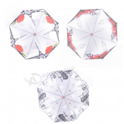 Cheap 3 fold umbrella hot sale light umbrella paraply fashion Paraplu 's. L'ombrello. Parapluie Guarda - Chuva sateenvarjot