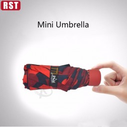 Brand new design five folding umbrella high quality mini umbrella for wholesale EI paraguas parasol paraply with your logo