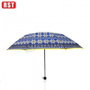 2018 Nueva moda 21inches canada wholesale umbrella nuevo paraguas en blanco del diseño para el regalo
