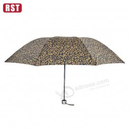 Customized heat transfer printing manual open rain umbrella with your logo