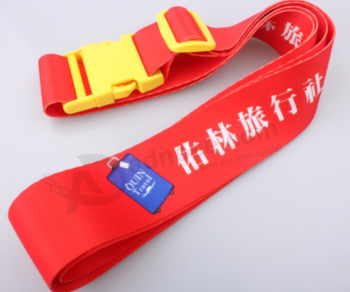 Printing your own logo luggage belt strap custom