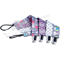 Multi-patroon aangepaste draagbare baby fopspeen houder clips