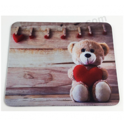 Natural Rubber Polyester Mouse pads Custom Mouse Mat