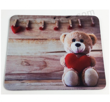 Natural Rubber Polyester Mouse pads Custom Mouse Mat