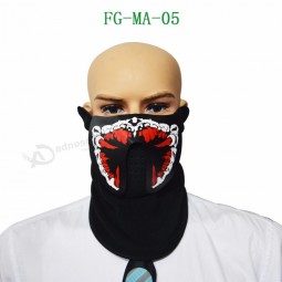 горячая светодиодная эль-маска ravе много color hеllowееn lighting lеd mask производитель