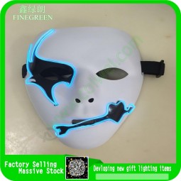 christmas halloween masquerade party el flashing wire mask glowing mask
