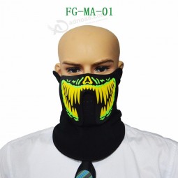 パーティーコスプレEl点滅ワイヤーマスクは、仮面ライダーマスクを導いた