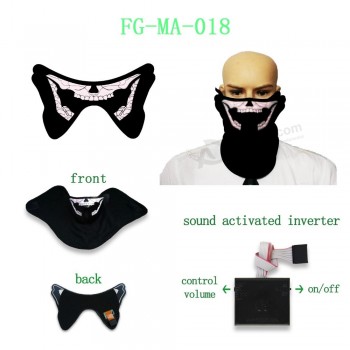 2018 popular fashionable hot selling el light mask