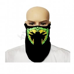 High quality led cotton mask with custom design