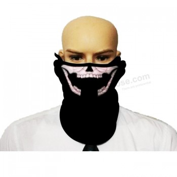 Popular el flashing ficial mask, led party mask