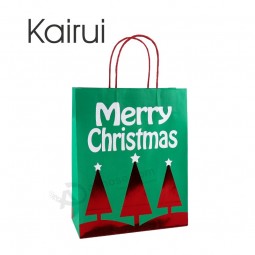 New Factory Selling Christmas Design Art Paper Bag with your logo