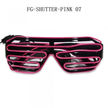 Pink light lEd flashing party glassEs groothandEl