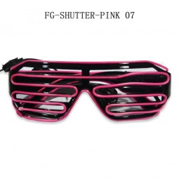 pink light led flashing party glasses wholesale