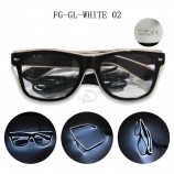 Newest style fashionable el light up sunglasses