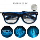 el wire blue led glasses for halloween party